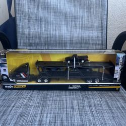 Maisto TRANSPORTER 1:64 MACK ANTHEM / 1993 CHEVROLET 454 SS PICK-UP