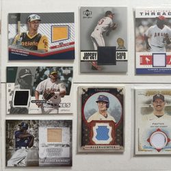 Relic and Patch Baseball Cards 