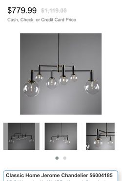Light Fixture, Chandelier, NEW -IN BOX