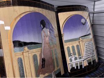 Art Deco 3D Layered Wall Art — Signed “Gilmore” $75 OBO