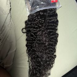 NEW 26” Curly T-Part Lace Wig – 100% Human Hair, Glueless & Natural Look 💕