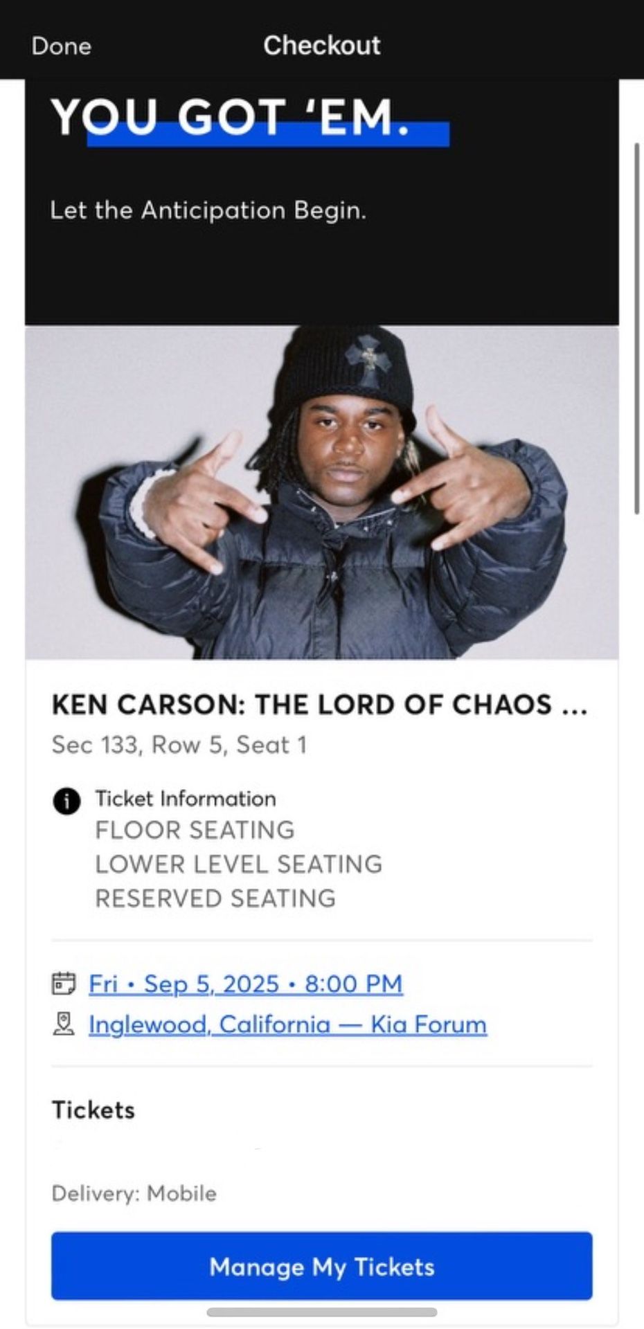 Ken Carson Lord Of Chaos