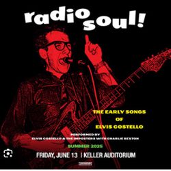 2 Tickets to Elvis Costello