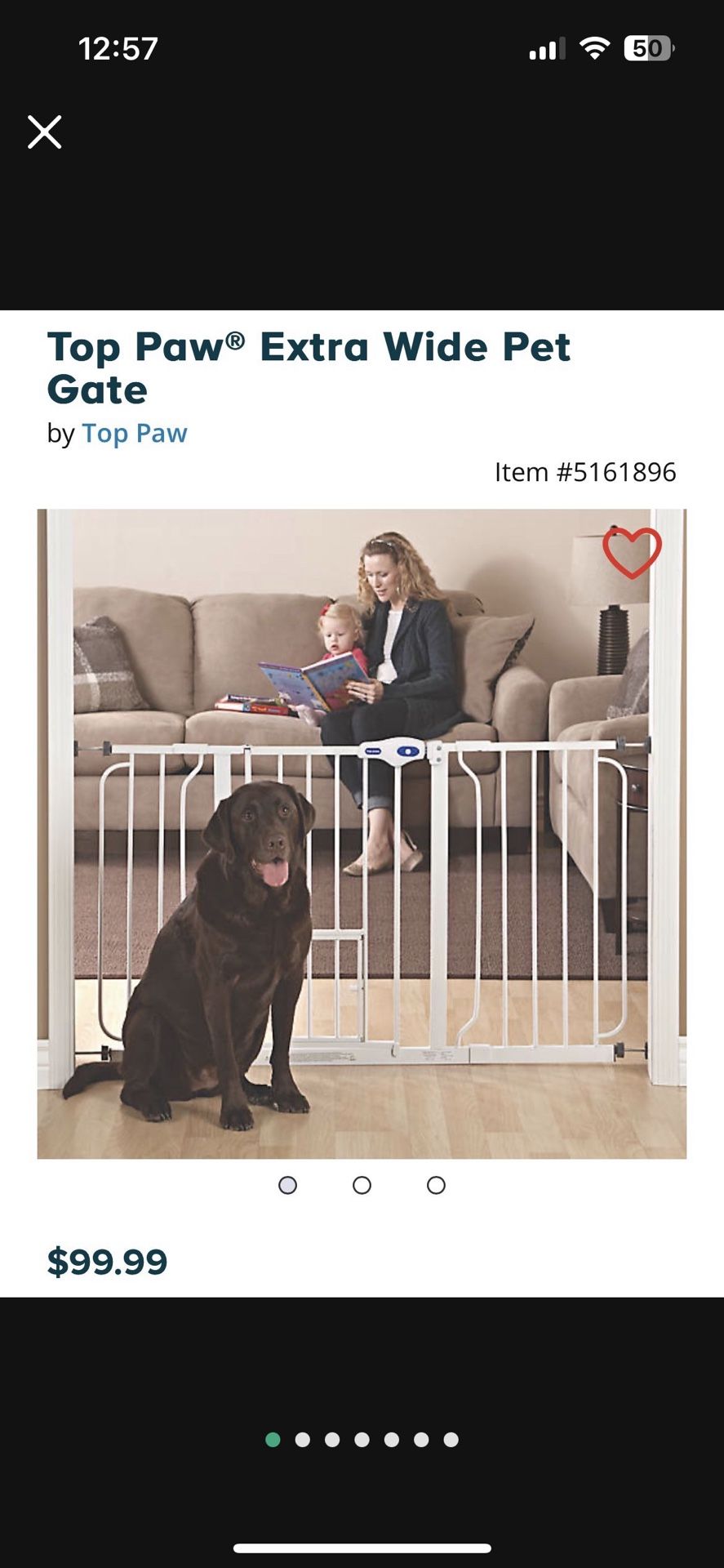 Top Paw Dog Gate