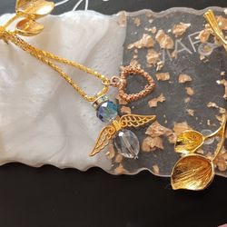 Angel Necklace With Heart