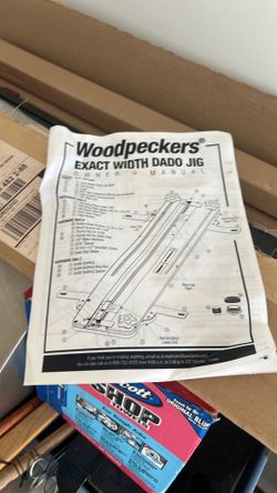 Woodpecker brand exact width Dado Jig