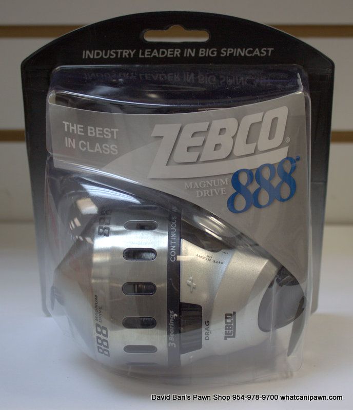 ZEBCO Magnum Drive 888 Spincast Reel ZS4573