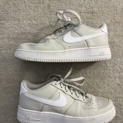 Nike AF1 Cream Womens Size 8