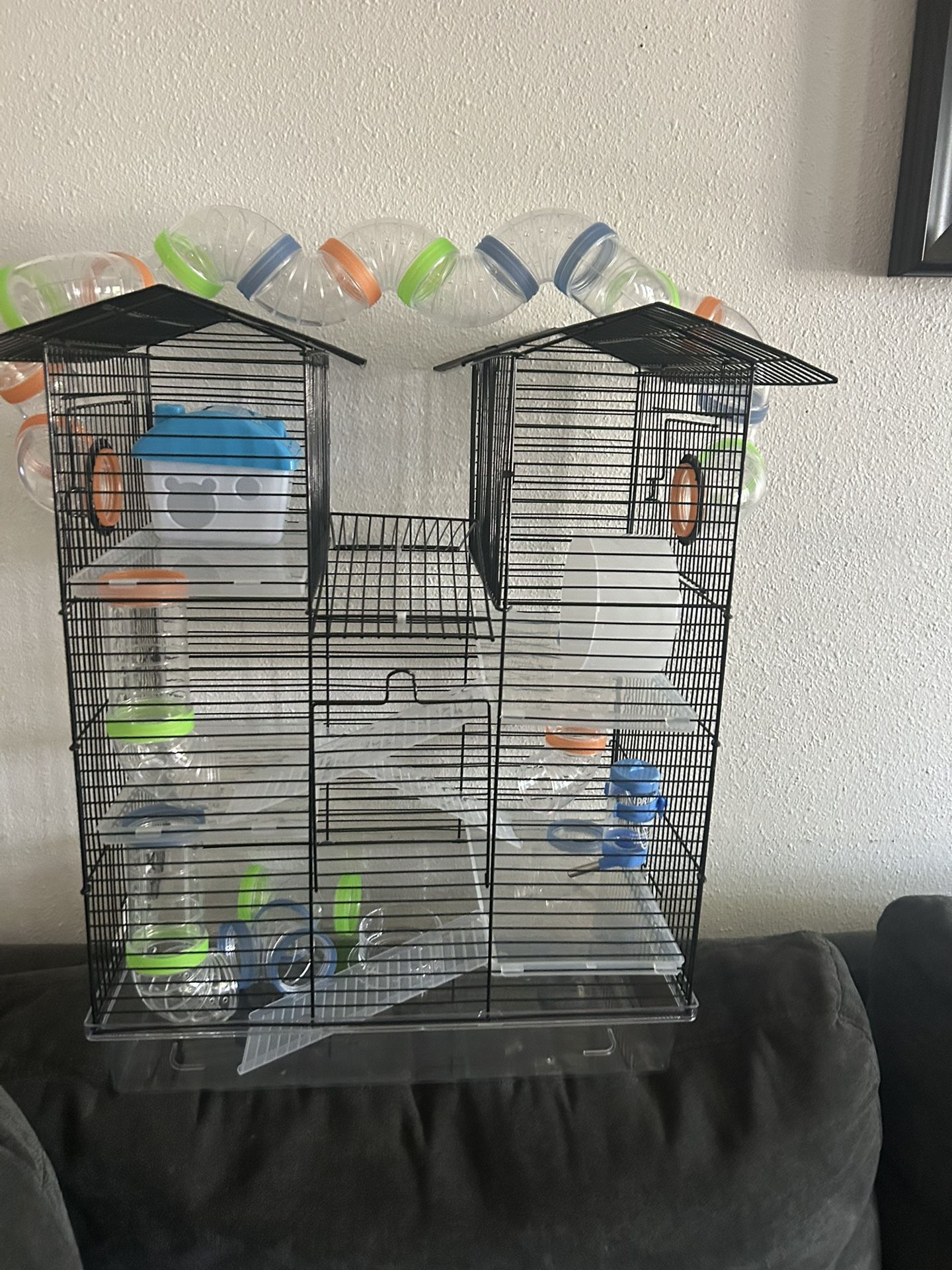 Clear Hamster Cage 