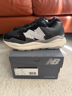 new balance 57/40 black magnet sea salt size 9 new