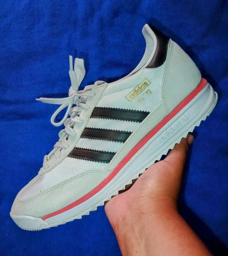Men's Size 10.5 Adidas SL 72 RS White/Core Black 