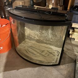 Aqueon 26 gallon bow front tank