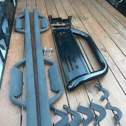 2023 Toyota Tacoma Step Bars & Bull Bar