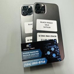 Black Friday Sale Unlocked iPhone 12 Pro Max 256gb 