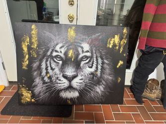 Tiger picture canvas