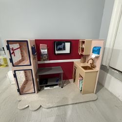 Our Generation Healthy Paws Vet Clinic Playset in Pink with Electronics for 18" Dolls