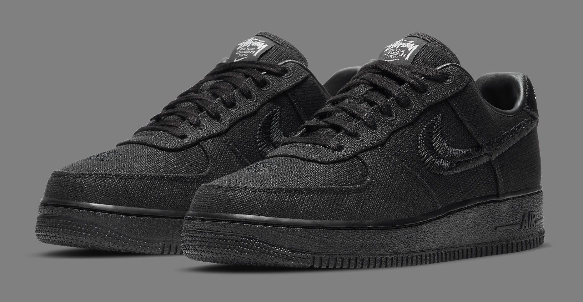 Stussy Black Af1 