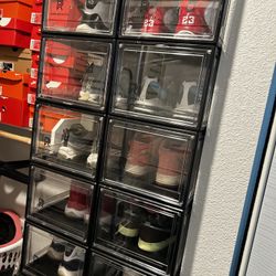 Women’s Size 7 Lot Of Shoes And Case - Make An Offer