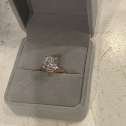 Cushion Cut Solitaire Ring,  Claw Prong Perfection