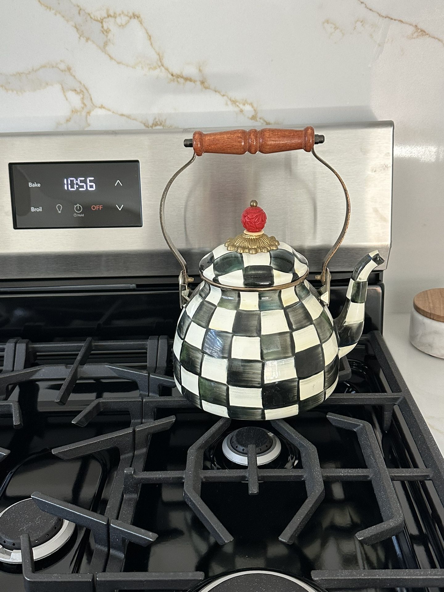 Mackenzie McKenzie Childs Water Kettle Large Size