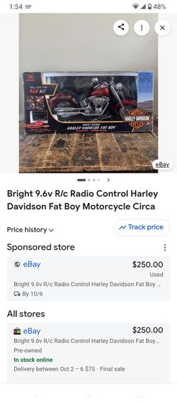 Remote control Harley Davidson