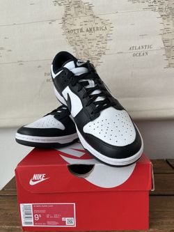 Womens Low Dunk Panda - Size 9.5 - Authentic 
