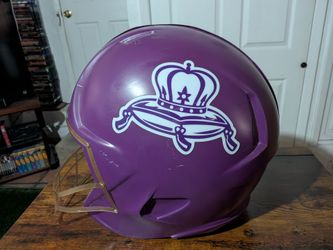 Display Advertisement Crown Royal Football Helmet