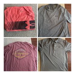 $12 for 4 !Tshirts/button up short sleeve