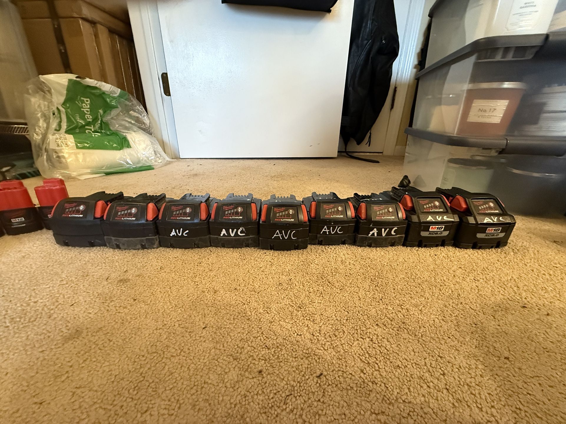 Milwaukee Battery & Charger Bundle – OEM, Like New – Save Over $1,000