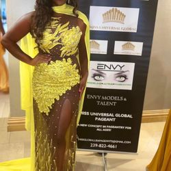 Pageant/formal/prom gown 