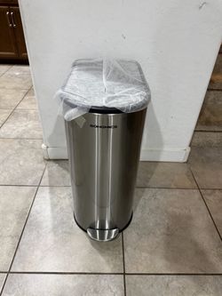 Songmics dual bins trash can