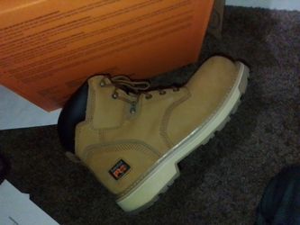 Size 10 steel toe timberlands wore one time