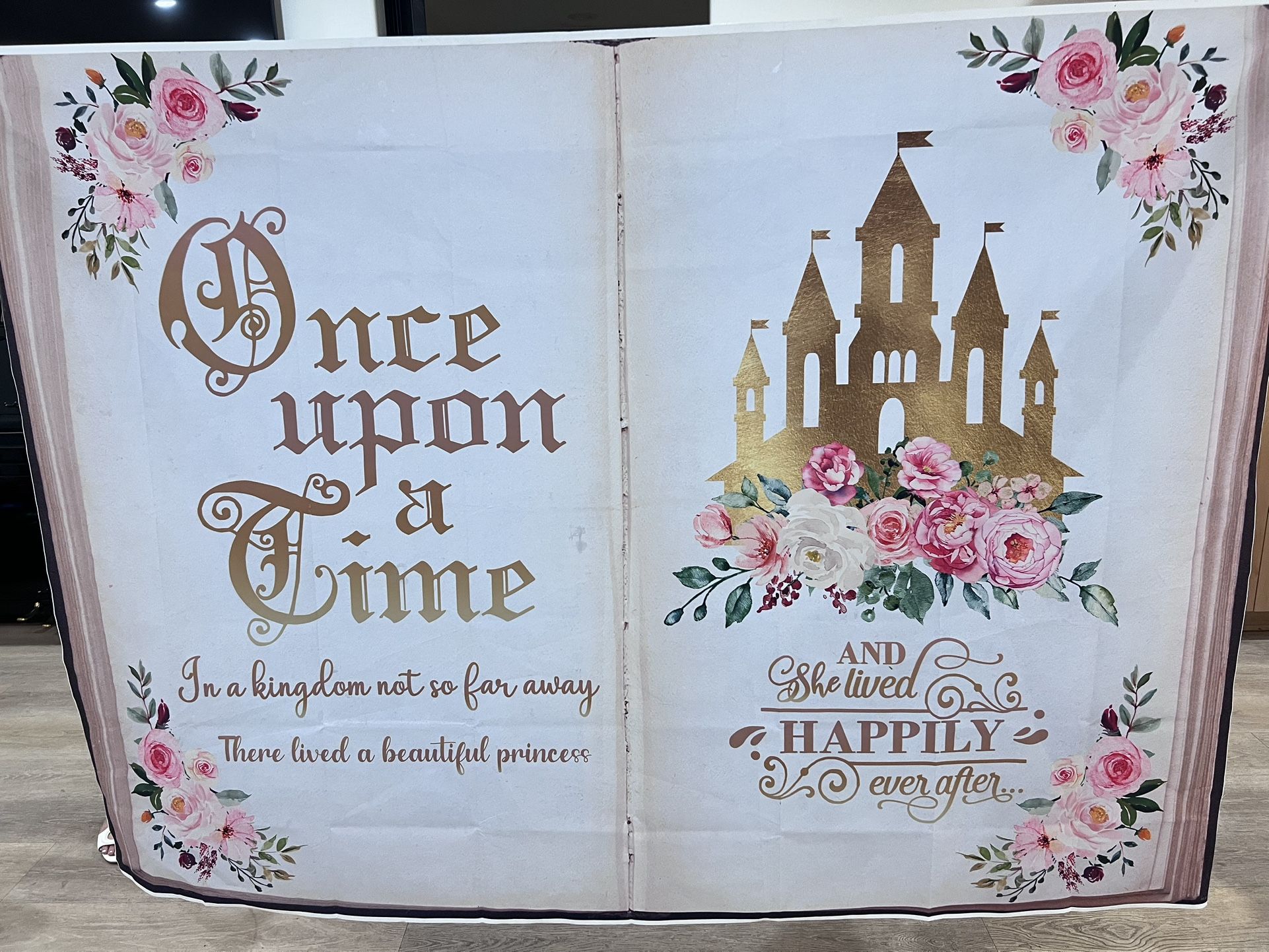 Castle Princess Backdrop