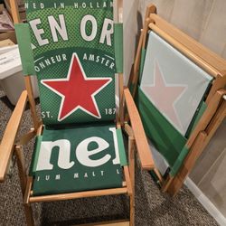 NEW Heineken Lounge Chairs