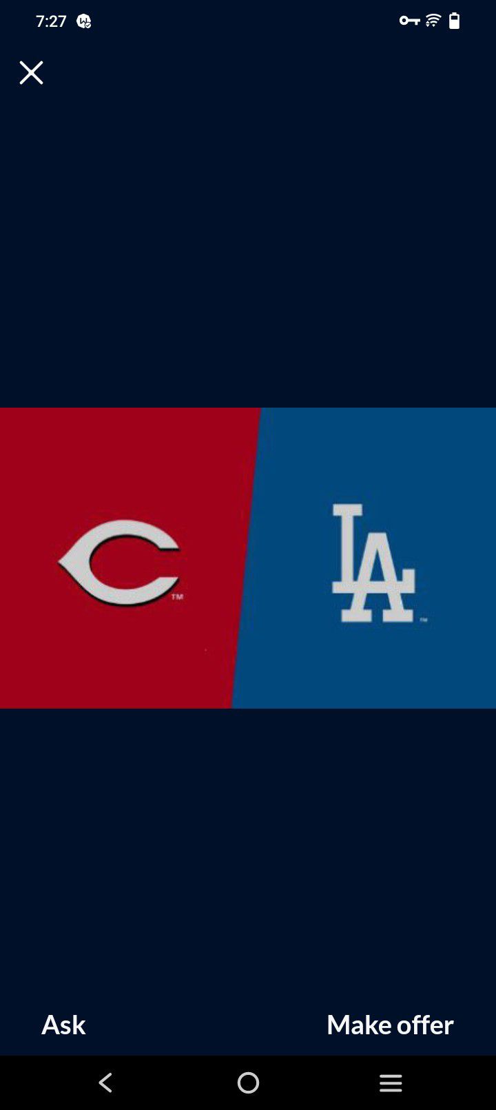 4 Tickets To Reds At Dodgers Is Available 