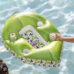 Barilla Pesto-inspired Basil Leaf Floating Pool Tray NIB