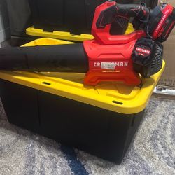 Craftsman Leaf Blower Brushless Battery And Charger Include 