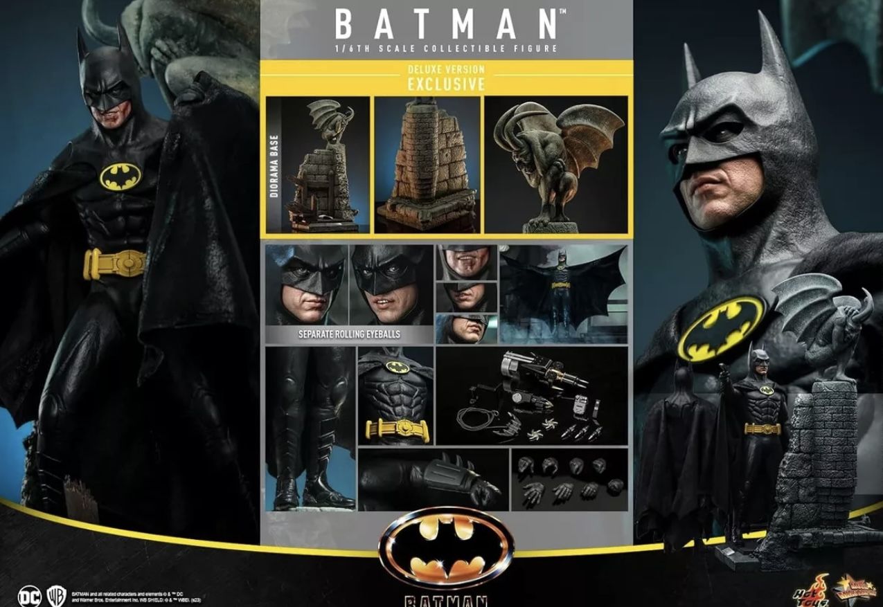 Hot Toys, Batman, 1989, 2.0 Deluxe Set