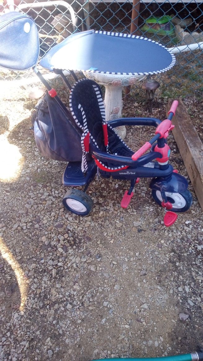 Stroller Trike In Good Used Condition Functions 100 Percent