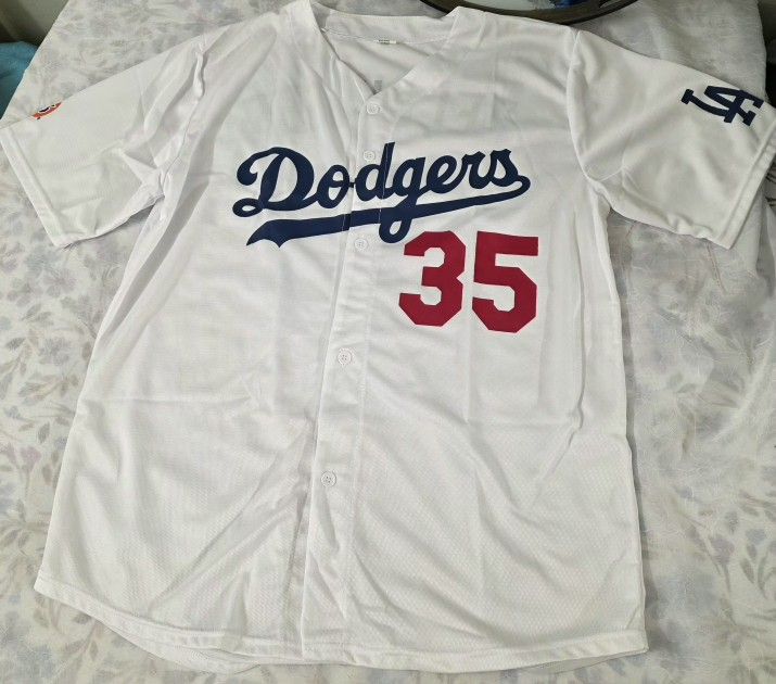 L A Dodgers Mens Jersey Baseball Promo Cody Bellinger XL Shirt