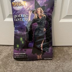 Gothic Witch Costume Adult Size S/M