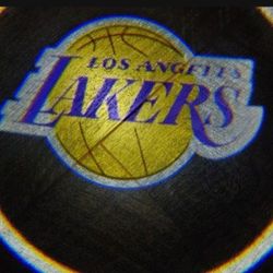 2 wireless Lakers car door projector puddle lights. See all pics sold separately SHIPPING AVAILABLE