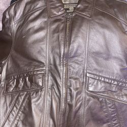 Memebers Only Leather Jacket