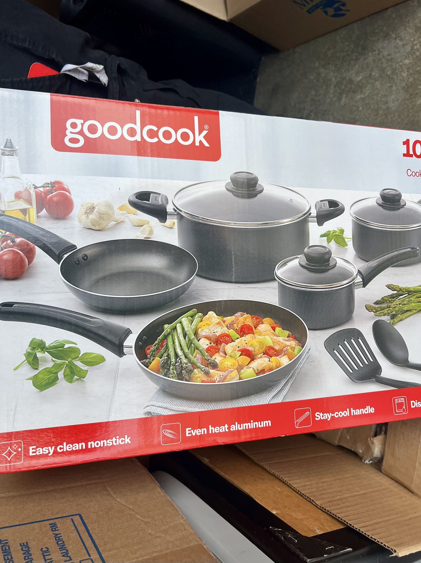 Goodcook 10 Piece Cookware Set