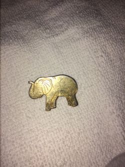 Elephant brooch