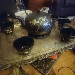 Cast Iron Japaneze Tea Set