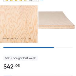 1/2 Inch Plywood 4x8 Sheets