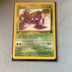 Grimer  first edition