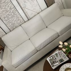 White Sofa Couch 