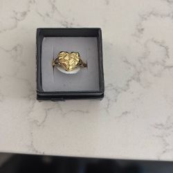 Heart Nugget Ring 